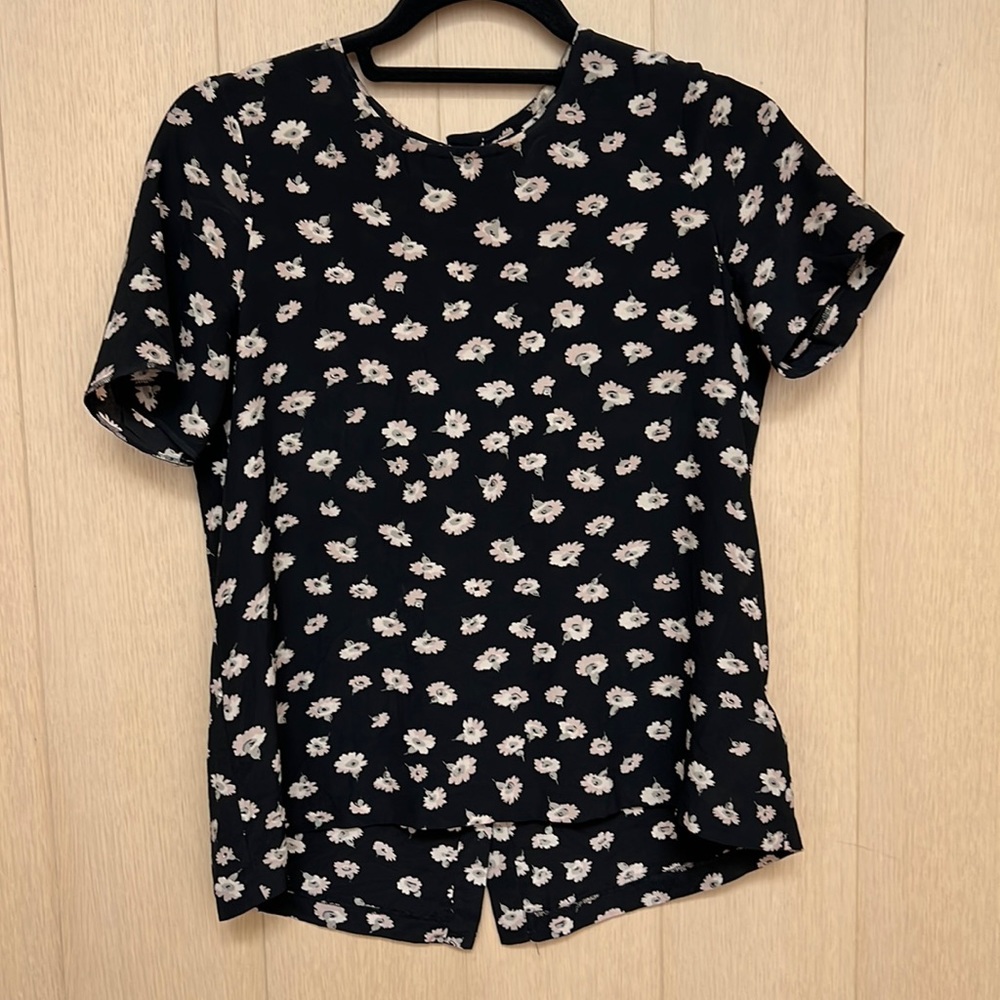 Madewell silk blouse